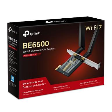 TP-LINK Archer TBE400E BE6500 Wi-Fi 7 Bluetooth 5.4 PCIe Adapter