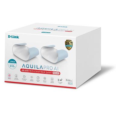 D-LINK M60 Pack 2 AX6000 Wi-Fi 6 Smart Mesh Router