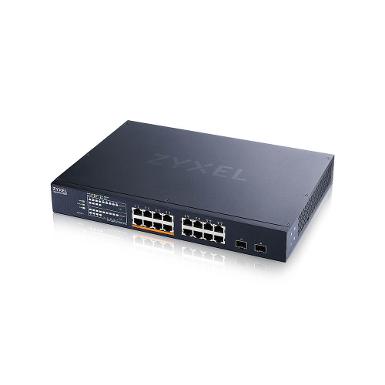 ZYXEL XMG1915-18EP 16-port 2.5GbE Smart Managed PoE Switch with 2 SFP+ Uplink